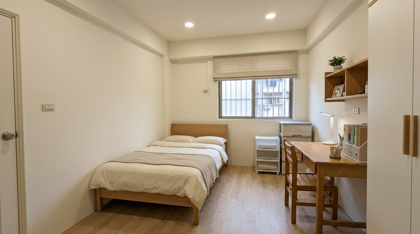 臥室日系無印改造結果